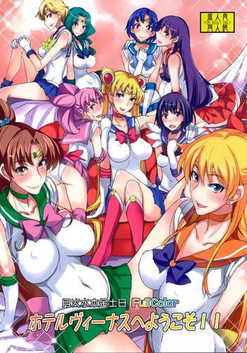 Porn Getsu Ka Sui Moku Kin Do Nichi FullColor "Hotel Venus e Youkoso!!"- Sailor moon hentai Relatives