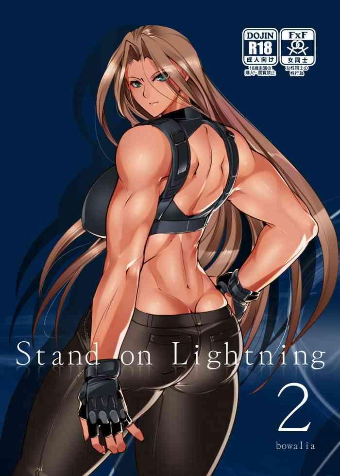 Groping Stand on Lightning 2- Original hentai Gym Clothes