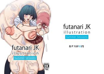 Groping futanariJK illustration summer sessions- Original hentai Slender