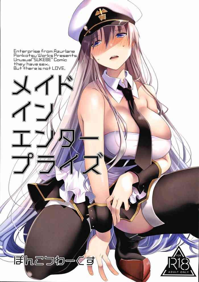 Lolicon Maid in Enterprise- Azur lane hentai Shaved Pussy