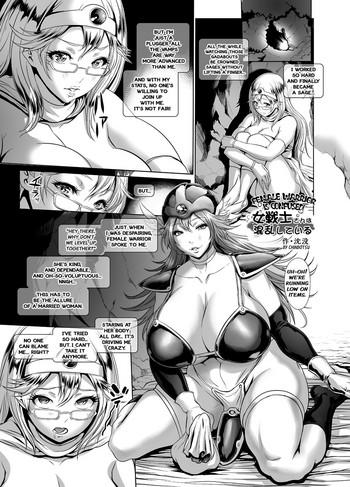 Uncensored Medapani Netori Onnasenshi | Female Warrior Is Confused!- Dragon quest iii hentai School Uniform