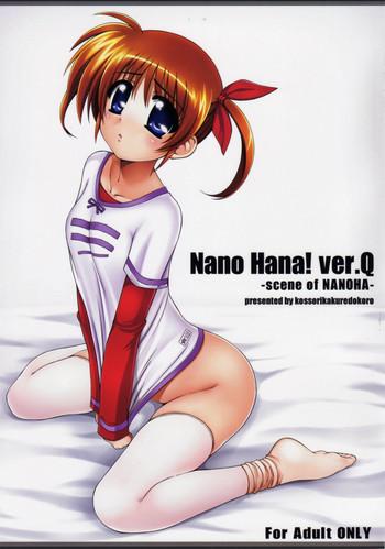 HD Nano Hana! ver.Q- Mahou shoujo lyrical nanoha hentai Transsexual