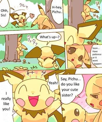 Big Penis Pikachu Kiss Pichu- Pokemon hentai Blowjob