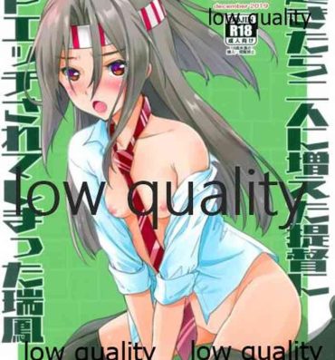 Trap Asa Okitara Futari ni Fueta Teitoku ni 3P Ecchi Sarete Shimatta Zuihou- Kantai collection hentai Lesbian