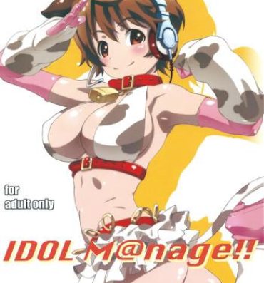 Free Rough Porn IDOL M@nage!!- The idolmaster hentai Real Orgasms