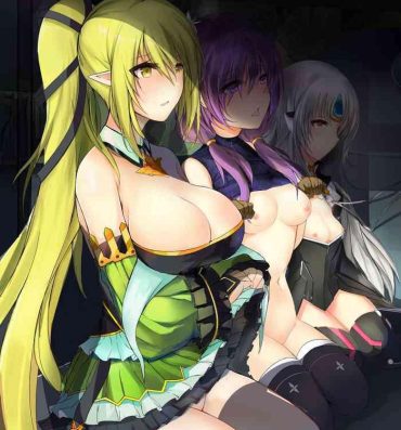 Stretching Elsword type h- Elsword hentai Strap On