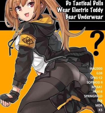 Free Fuck Do Tactical Dolls Wear Electric Teddy Bear Underwear?- Girls frontline hentai Masturbandose