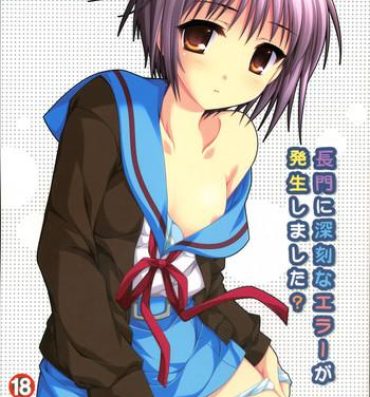 Teenage Porn A Serious Error Is Affecting Nagato | Nagato ni Shinkoku na Error ga Hassei Shimashita?- The melancholy of haruhi suzumiya hentai Creampie