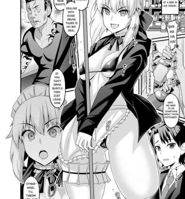 Nurse Maid Alter, Bar no Beit-chuu Chinpira to Kenka suru- Fate grand order hentai Con