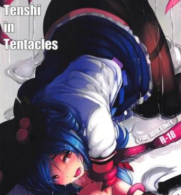 Doggy Style Tenshi in Tentacles- Touhou project hentai Amature Porn