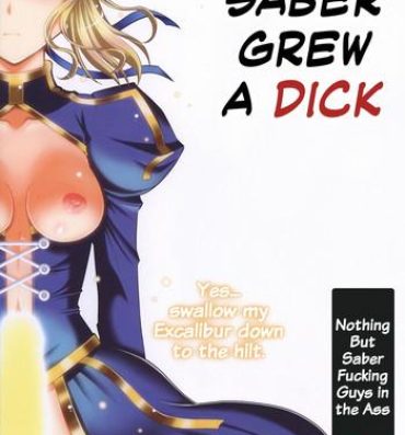 Tight Ass Saber ni Chinko ga Haeru Hon | Saber Grew a Dick- Fate zero hentai Rough Fucking