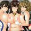 Groupsex Yori Dori Midori- Kantai collection hentai Fingers