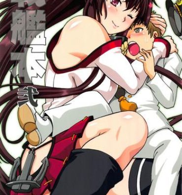 Black Hair Senkan Bon Ni- Kantai collection hentai Caseiro